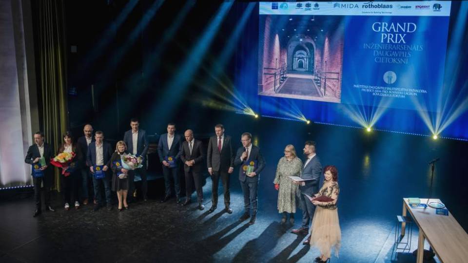Inženieru arsenāls iegūst “Grand Prix” balvu konkursā “Latvijas Būvniecības gada balva 2022”